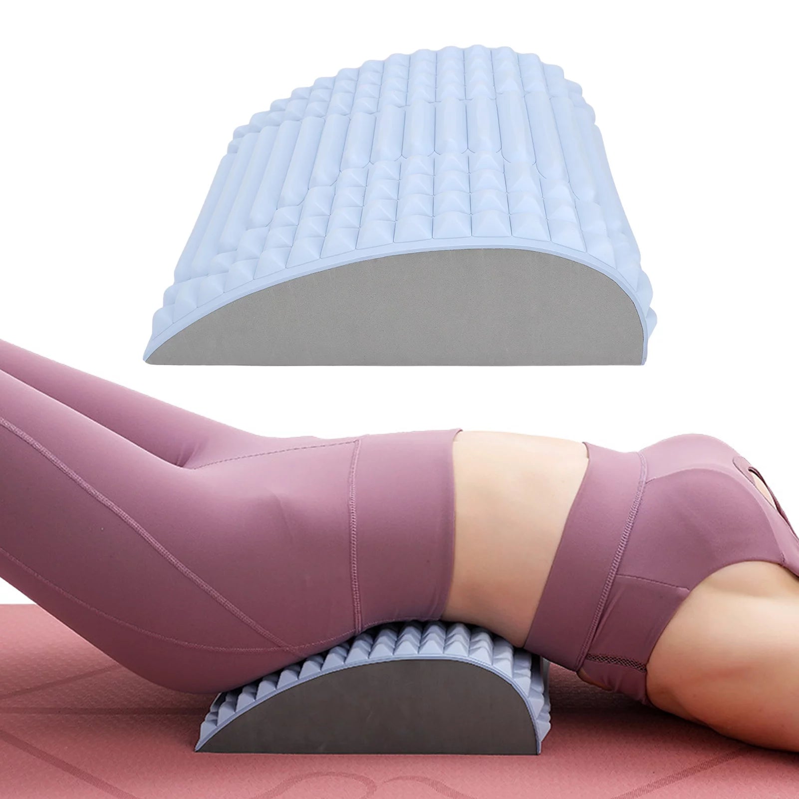 Neck and Back Stretcher, Neck Relaxer Acupoint Stimulation for Home Blue